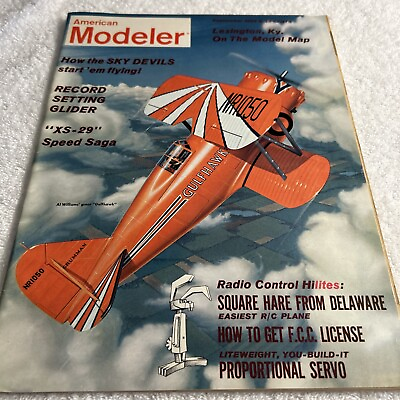 #ad AMERICAN MODELER Magazine September 1962 Model Aviation $5.99