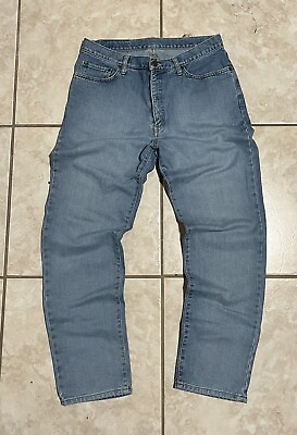 #ad Edwin Jeans Made In Japan 2008 American Slim Fit Blue Jeans Faded Worker 36x30 $29.99