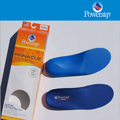 #ad Powerstep Pinnacle full length arch support insole $19.99
