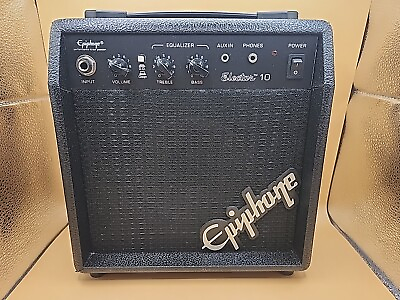 #ad Epiphone Electar 10 Guitar Amplifier No Power Supply Included UNTESTED $35.00