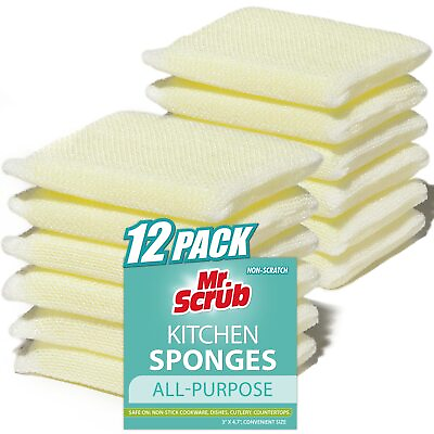 #ad All Purpose Sponges Non Scratch for Washing and Cleaning Dishes Premium Sc... $20.62