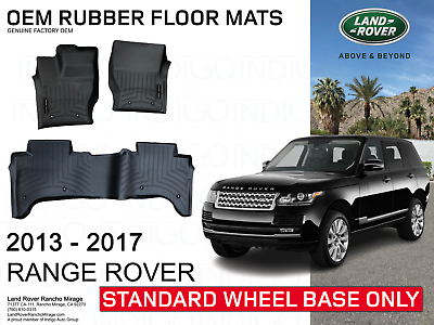 #ad Land Rover OEM Range Rover L405 2013 2017 OEM Genuine Rubber Mats Raised Borders $229.41