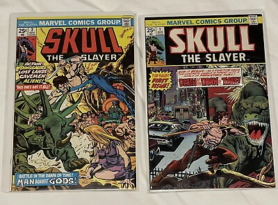 #ad SKULL the SLAYER #1 1975 1st appearance of Skull the Slayer 2nd Edition $49.88