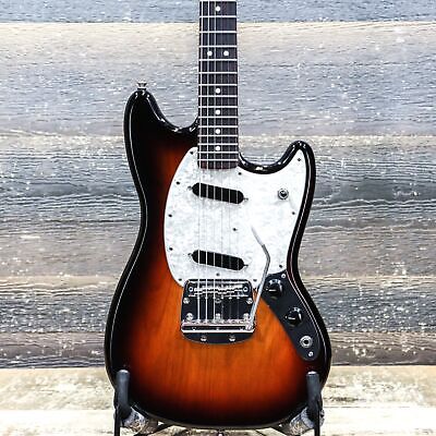 #ad Fender American Performer Mustang 3 Color Sunburst El. Guitar w Bag #US22022913 $1099.99