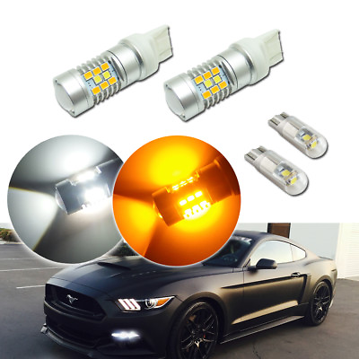 #ad Switchback LED Kit For 2015amp;up Ford Mustang as Daytime Running Light Turn Signal $19.68