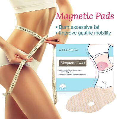 #ad Magnetic Pads Slimming Patches Belly Wrap Weight Loss Stomach Fat Burner $9.99