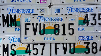 #ad One or More TENNESSEE SUN GRAPHIC EMBOSSED VINTAGE License Plate $9.99
