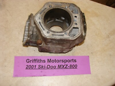 #ad 2001 SKI DOO MXZ 800 ZX chassis cylinder jug barrel CORE has groove in wall $125.00