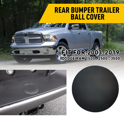 #ad TOWING PAD PLUG BALL ROUND CAP NEW FOR 2003 2019 DODGE RAM REAR BUMPER STEP $9.49
