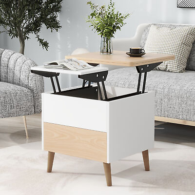 #ad Modern Multi functional Coffee Table Extendable with Storage amp; Lift Top in Oak $272.30