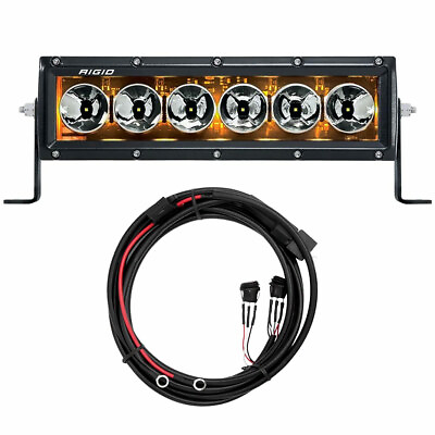 Rigid Industries® Radiance 10 inch LED Light Bar Amber Backlight with Harness $359.99