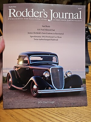 #ad THE RODDER#x27;S JOURNAL MAGAZINE #60 The 1934 Ford Coupe Summer 2013 $17.50
