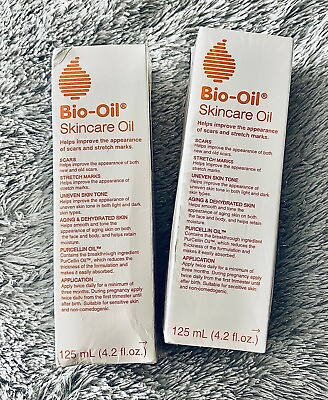 #ad Bio Oil Skincare Oil For Scars Stretch Marks Dry Skin 125ml 4.2 OZ Lot Of 2 $36.99