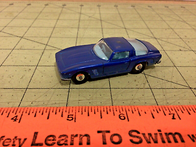 #ad Vintage Matchbox ISO GRIFO blue car opening doors #14 FREE shipping $19.95