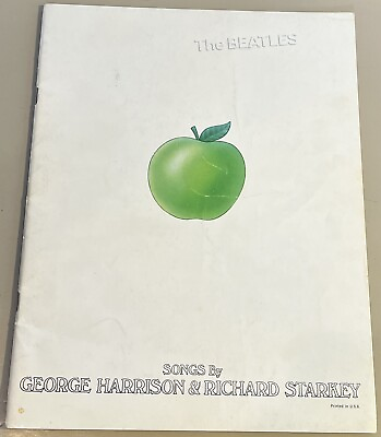 #ad George Harrison Richard Starkey Songs 1967 APPLE Ringo Starr Sheet Music Beatles $49.99