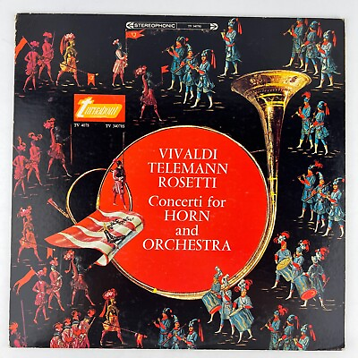 #ad Vivaldi – Concerti For Horn And Orchestra Vinyl LP Record Album TV 34078S $9.99