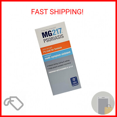 #ad MG217 Multi Symptom Relief 2% Coal Tar Medicated Psoriasis Ointment oz Jar 4 Oz $16.66