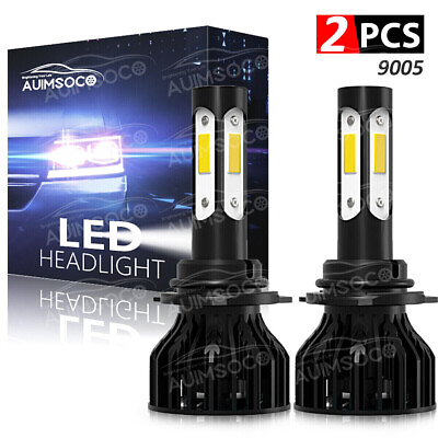 #ad 9005 LED Bulbs Headlight High Beam Super Bright White 6000K 5 Years Warranty $24.99