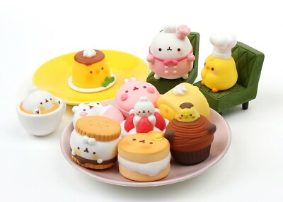 #ad Molang Figure Vol.4 Desert Cafe Box 12 Items Collection Set $45.05