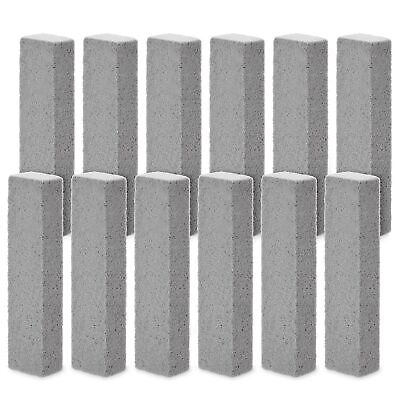 #ad 12 Pack Pumice Stones for Cleaning Toilet Bowl Cleaner Gray $16.89