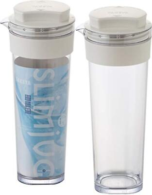 #ad Takeya Official Cold water bottle Slim Jug 1.1L 2 pcs set Coconut white H 1.1L $84.07