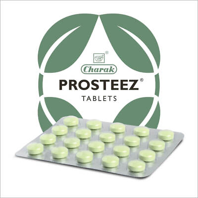 #ad Charak Ayurveda Prosteez 20 Herbal Tablets Ayurvedic Product $8.50
