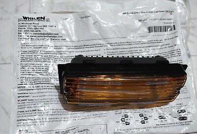 Whelen 500 Linear LED Flash Amber 50A02ZAR 12VDC $129.99