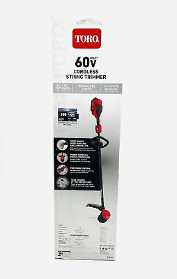 #ad Toro 60V Cordless Brushless String Trimmer Kit 51831 $132.00