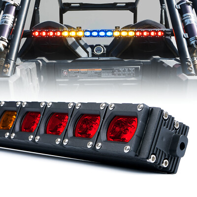 Xprite 30quot;LED Rear Chase Light Bar For ATV UTV Polaris RZR Running Brake Reverse $143.99
