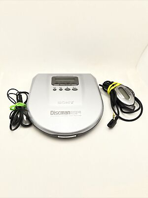 #ad Sony D E775 Discman Portable CD Player With RM DM32EL Remote Control Earphones ✅ GBP 54.95