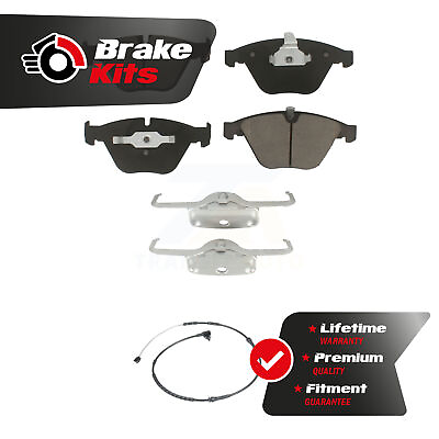 #ad Front Ceramic Disc Brake Pad And Wear Sensor Kit For 2011 2014 BMW Z4 sDrive35is $47.94