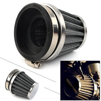 #ad Universal 58mm Motorcycle Carb Air Filter Cleaner For Pit Dirt Bike ATV Scooter $10.34