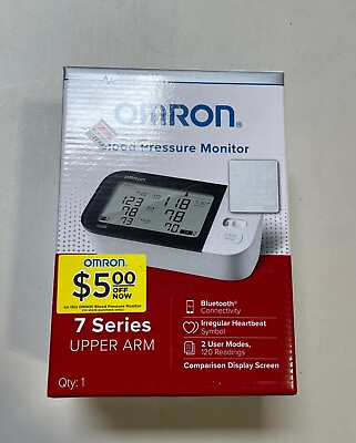 #ad Omron 7 Series Upper Arm Blood Pressure Monitor BP7350 NEW FREE SHIP $40.00