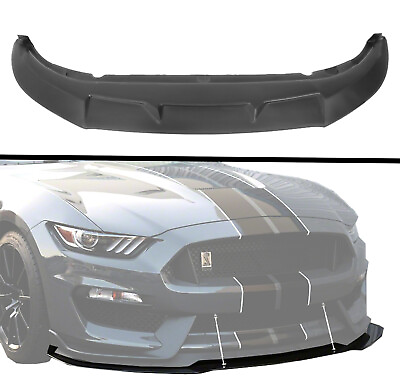 #ad Fits 10 14 Ford Mustang Shelby GT500 GT OE Style Front Lip Spoiler Matte Black $132.95