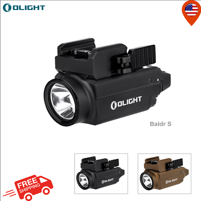 #ad Olight Baldr S 800 Lumens Green Laser Rail Mount Tactical Light For Glock $129.95