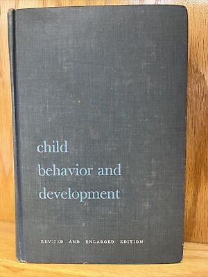 #ad Child Behavior and Development by Martin Stendler Spalding 1959 $4.99
