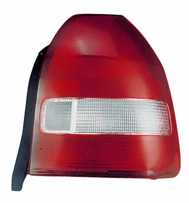 #ad Tail Light for 1999 2000 Honda Civic Hatchback Red Clear Passenger or Right $39.36