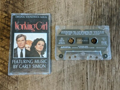 #ad Working Girl Cassette Original Soundtrack Feat. Music by Carly Simon 1989 $3.59
