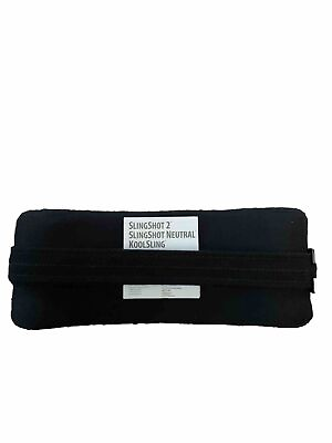 #ad Breg SlingShot 2 Foam Shoulder Brace. Size Medium Black. Used. $9.49