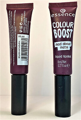 #ad 2 Essence Color Boost Mad About Matte Liquid Lipstick #10 Pride and Redjudice $7.79