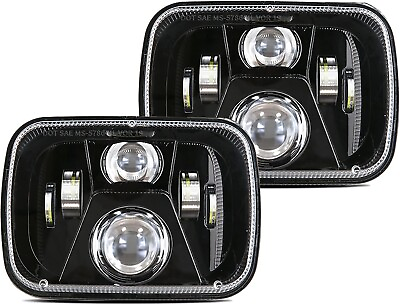 #ad SUMHITIC 5x7 LED Headlights H6054 110W Hi Lo Beam DOT Anti glare $76.00