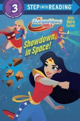 #ad Showdown in Space DC Super Hero Girls Step into Reading Paperback GOOD $4.15