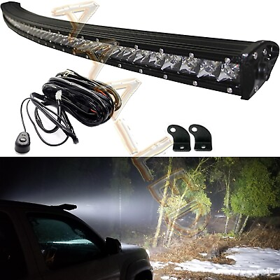 #ad 43 inch Slim LED Light Bar Spot Flood Combo OffRoad SUV Lamp Car Light 4WD Truck $169.92