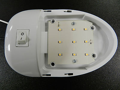 9 LED Single Dome Light12V Interior Cargo camper RV trailer white Optronics V1 $9.99