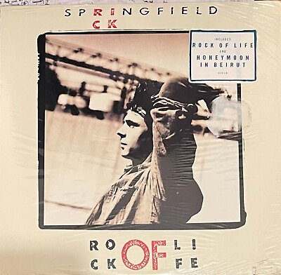#ad Rick Springfield quot;Rock Of Lifequot; SEALED Vinyl RARE HYPE STICKER $53.99