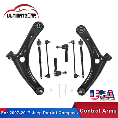 #ad Front Lower Control Arm Ball Joints Assembly For 2007 2017 Jeep Patriot Compass $69.88