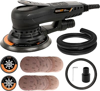 #ad MAXXT Electric Brushless Orbital Sander with Two Backing plates for Woodworking $219.99
