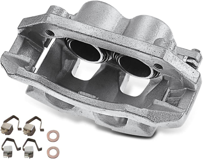 #ad A Premium Disc Brake Caliper Assembly with Bracket Compatible with Select Dodge $95.99