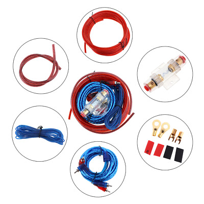 #ad 10 Gauge Audio Amplifier Installation Wiring Systems KIT for Radio Subwoofers $13.86