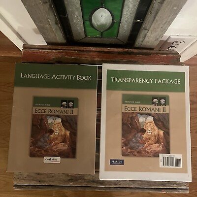#ad Ecce Romani II Language Activity Book 4th Edition amp; Transparency Pkg Pearson $34.50